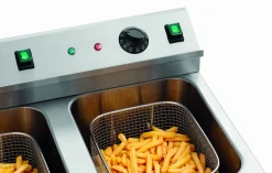 Bartscher Induktions-Fritteuse 2x8L Plus, 7 kW 230V