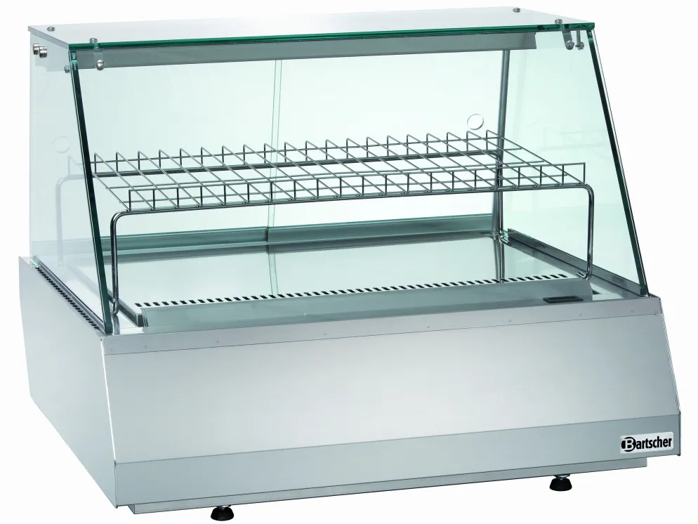 Bartscher Kalte Theke 2/1 GN, Kantglas, 110 Liter