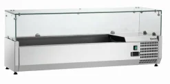 Bartscher Kühlaufsatzvitrine GL4, 5 x 1/4 GN