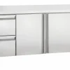 BARTSCHER Kühltisch S2T2. 2 Schublafen, 2 Türen 1/1GN, Breite 1792mm