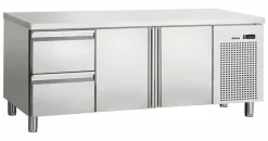 BARTSCHER Kühltisch S2T2. 2 Schublafen, 2 Türen 1/1GN, Breite 1792mm