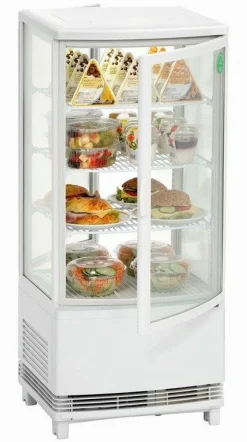 Bartscher Mini-Kühlvitrine 86 L