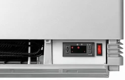 Bartscher Mini-Kühlvitrine 78L, silber