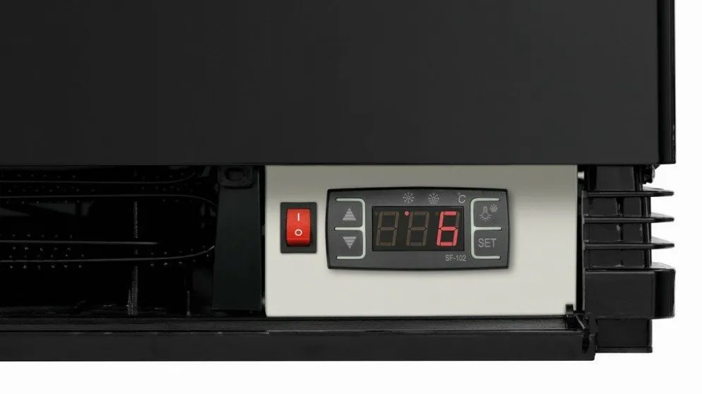 Bartscher Mini-Kühlvitrine 98L, 435x385x1105mm
