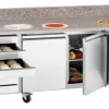 BARTSCHER Pizzakühltisch G-S7T2, 7 Schubladen, 2 Türen GN1/1, Breite 2015mm