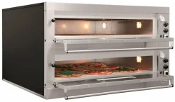 Bartscher Pizzaofen ET 205, 1050x1050 für 2x 9 Pizzen Ø 33 cm