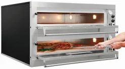 Bartscher Pizzaofen ET 205, 1050x1050 für 2x 9 Pizzen Ø 33 cm