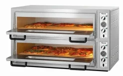 Bartscher Pizzaofen NT 921 T,920x620mm für 2x 6 Pizzen Ø 30 cm