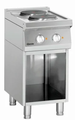Bartscher 2 Platten Elektroherd, B400 x T700 mm, 5.2 kW, 400V