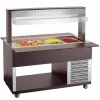 Bartscher Salat-Buffetwagen K4110-200A, 4x 1/1 GN, Anthrazit