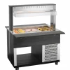 Bartscher Salat-Buffetwagen K3110-200A, 3x 1/1 GN, Anthrazit