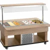 Bartscher Salat-Buffetwagen Kids K4110-150U, 4x 1/1 GN, Ulme