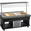 Bartscher Salat-Buffetwagen Kids K4110-150W, 4x 1/1 GN, Anthrazit