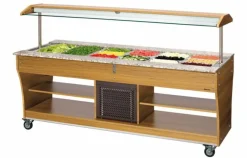 Bartscher Salat-Buffetwagen, kalt, 6x 1/1 GN, 2150mm