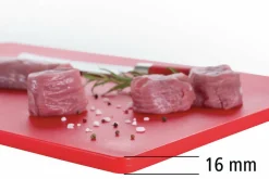 BARTSCHER Schneidbrett 60x40 R für rotes Fleisch