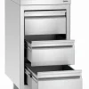 Bartscher Schubladenschrank 700S3A, 3 Schubladen, Aufkantung