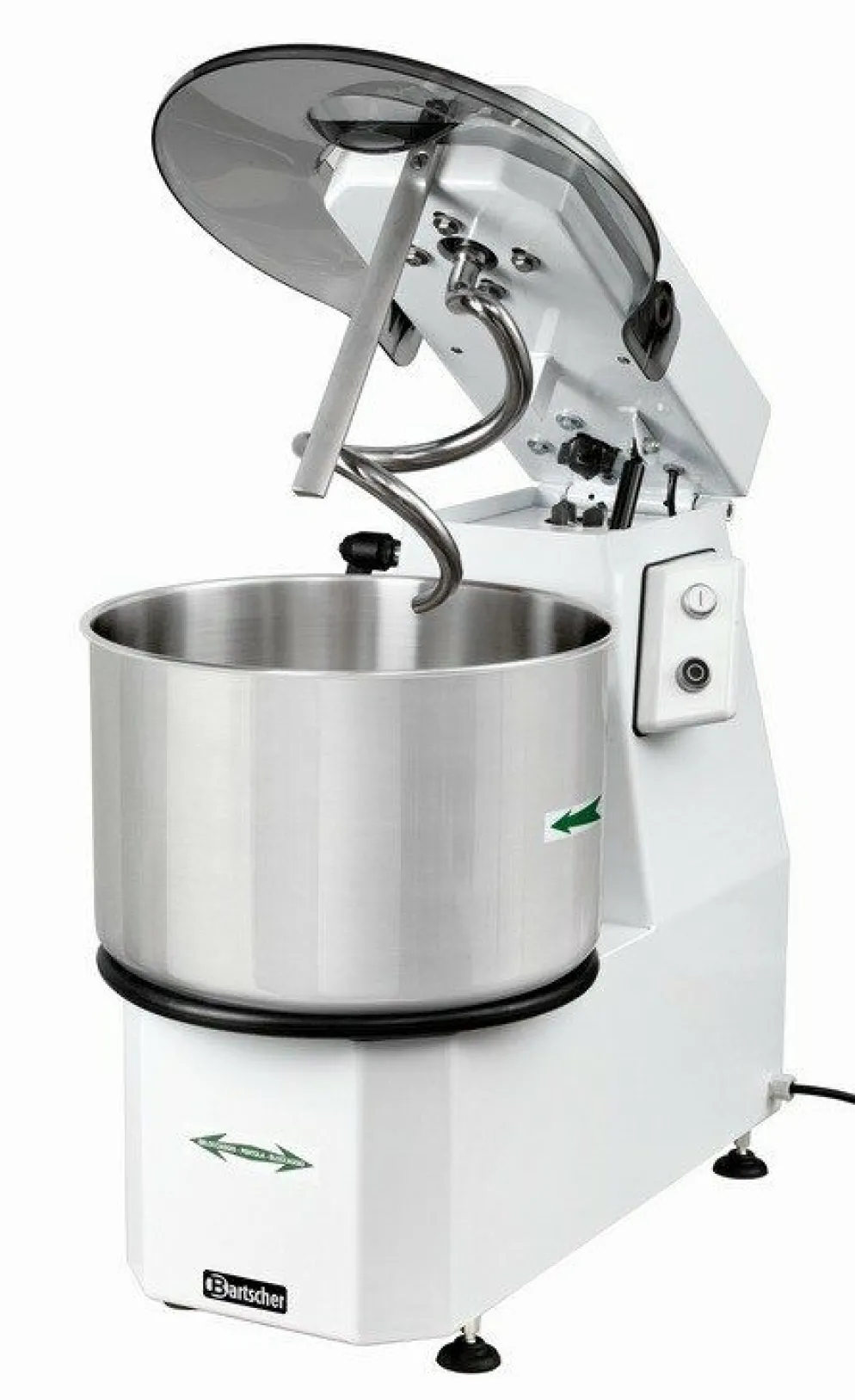 Bartscher Teigknetmaschine 38 Kg, 42L, Schwenkbar, Schüssel abnehmbar