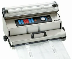 Bartscher Vakuum Verpackungsmaschine 400M inklusive Rollenhalterung