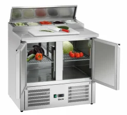 Bartscher Vorbereitungskühltisch 900T2, 900x700x1010mm, 5x 1/6 GN