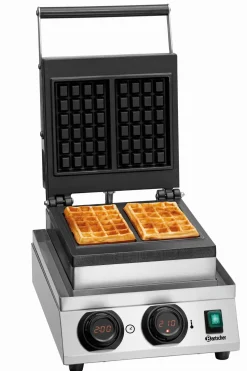 Bartscher Waffeleisen MDI 1BW-AL, Brüsseler Waffel