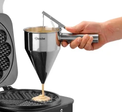 Bartscher Waffeleisen MDI 1HW211 S für Herzform Waffeln
