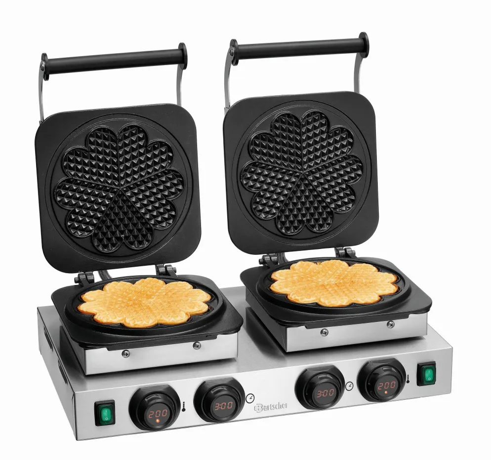 Bartscher Waffeleisen MDI 2HW, Herzwaffel