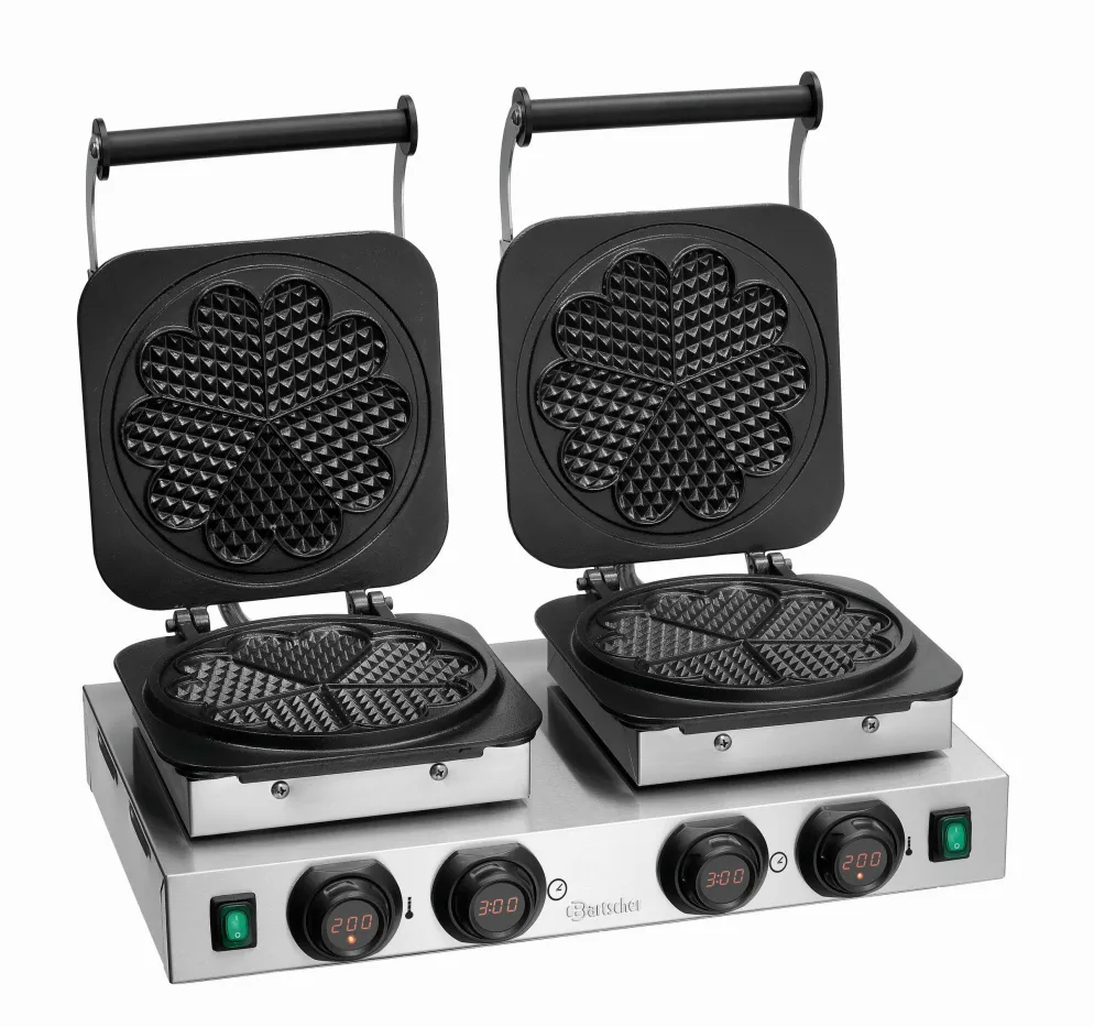 Bartscher Waffeleisen MDI 2HW, Herzwaffel