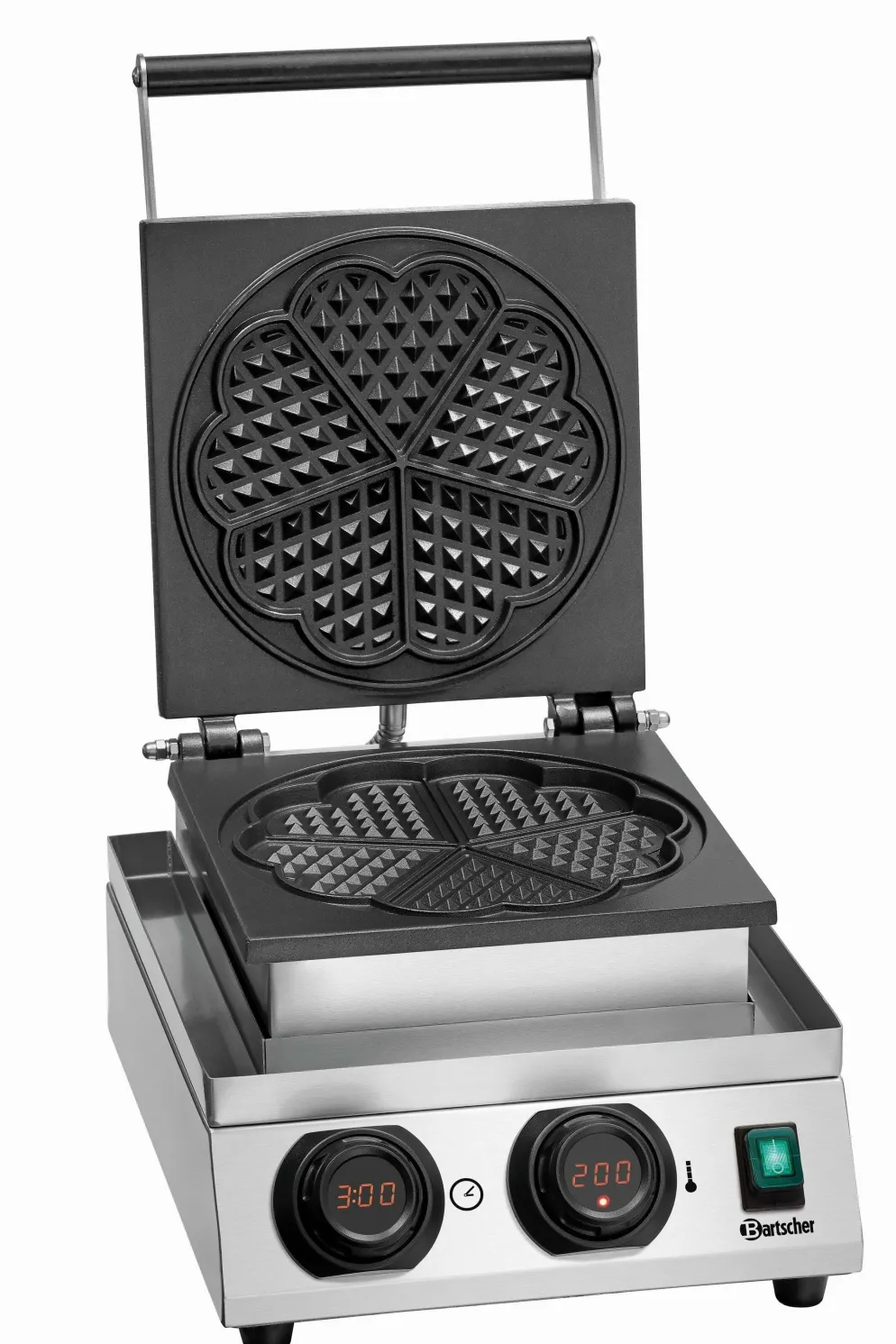 Bartscher Waffeleisen MDI 1HW-AL, Herzwaffel