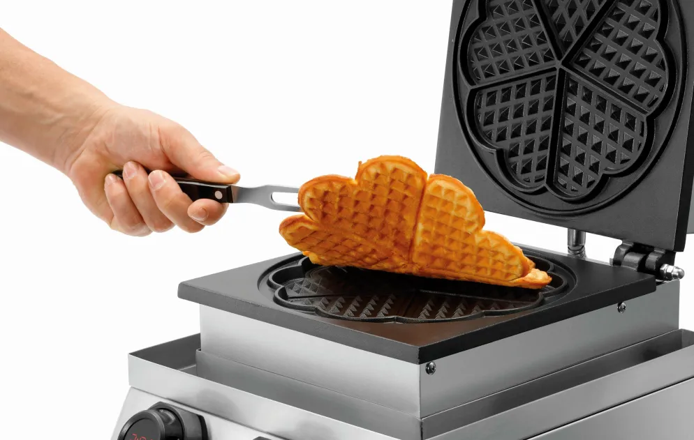 Bartscher Waffeleisen MDI 1HW-AL, Herzwaffel