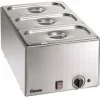 Bartscher Wasserbad / Bain Marie mit GN-Behälter 3 x 1/3 GN, 150 mm