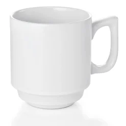 Becher Set, Ø 8 cm, 250 ml, Set á 6 Stück, Porzellan
