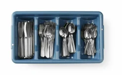 Besteckset Frosted Blue, 200-teilig