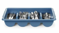 Besteckset Frosted Blue, 200-teilig