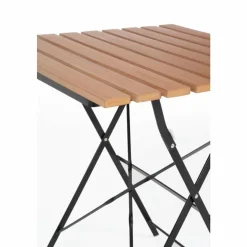 Biergartentisch Terrassentisch Atlas, 59.5 x 59.5cm, klappbar