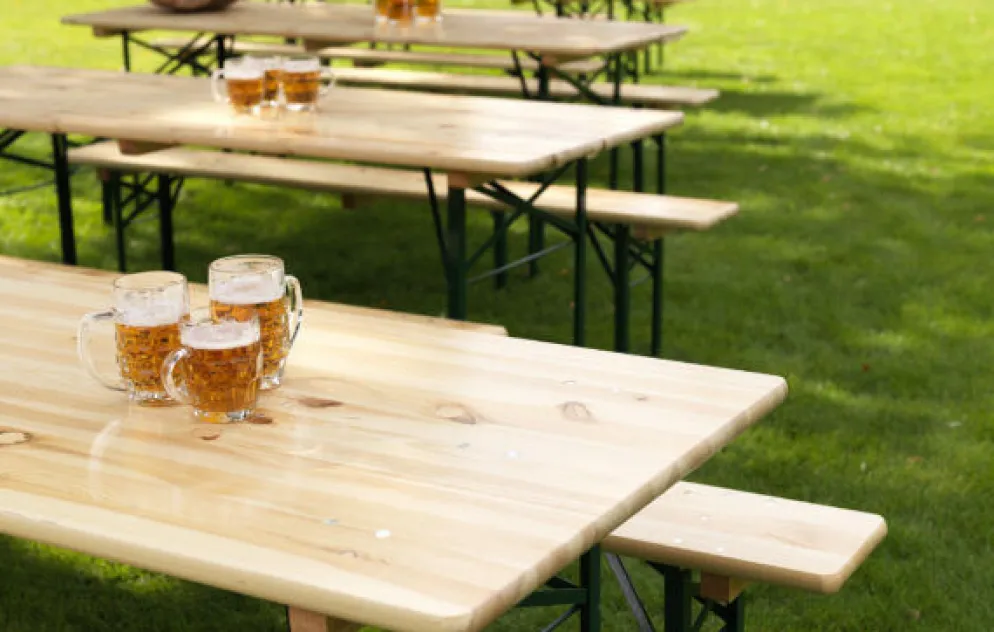 Biertisch Festzelttisch 220x50x78cm
