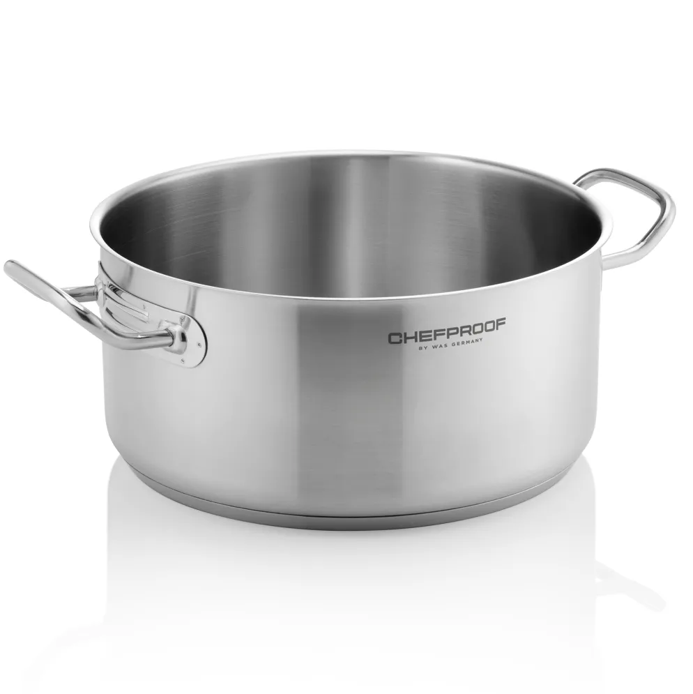 Bratentopf CHEFPROOF, Ø 36 cm, 14 Liter, Chromnickelstahl 18/10