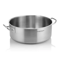 Bratentopf CHEFPROOF, Ø 50 cm, 39 Liter, Chromnickelstahl 18/10