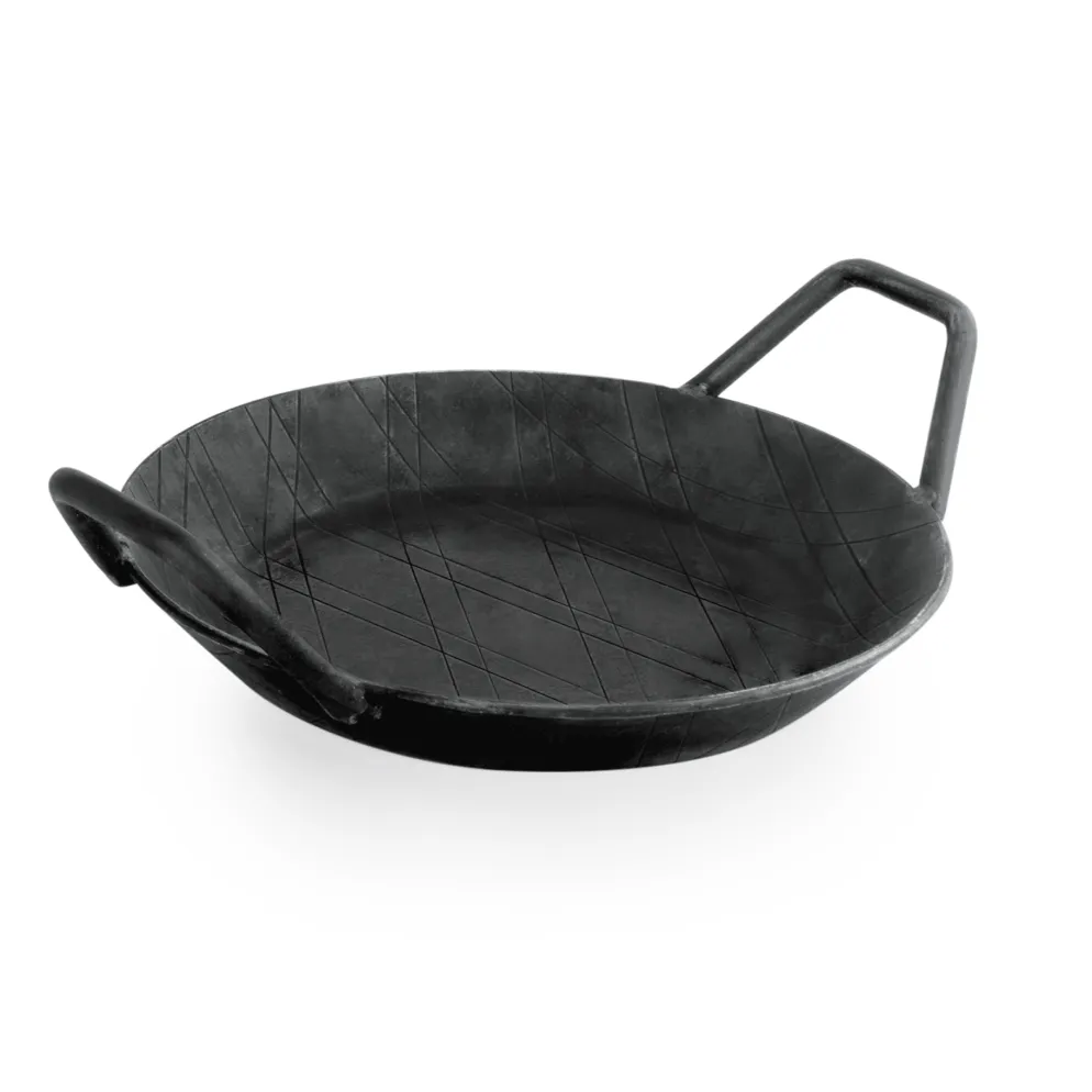 Brat-/Servierpfanne Iron Pan 22, mit 2 Seitengriffen, Ø-20 cm, Eisen