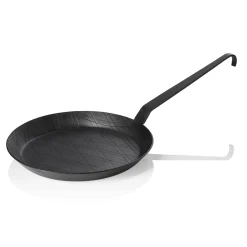 Brat-/Servierpfanne IRON PAN 22, mit Hakenstiel, Ø 45 cm, Eisen
