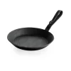 Brat-/Servierpfanne Iron Pan 22, mit gebogenem Hakenstiel, Ø 20 cm, Eisen