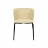 Break Stapelstuhl mit Bezug Beige, stapelbar