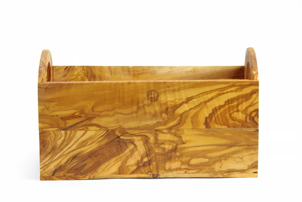 Brotkasten Olivenholz 245x198x194 mm