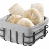 Brotkorb mit Beutel 190x190x100mm