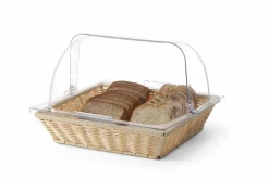 Brotkorb mit Rolltop-Deckel PP PC 365x335x245mm