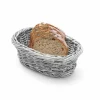 Brotkorb oval 250x190x65mm grau