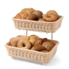 Brotkorb-Set GN 1/2 mit Chromgestell 360x280x290mm