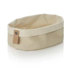 Brottasche FLIP COTTON, 19 x 15 x 10 cm, cream, Canvas