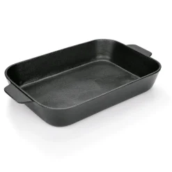Bräter mit 2 angegossenen Lappengriffen 32 x 21,5 x 5,5 cm, Gusseisen