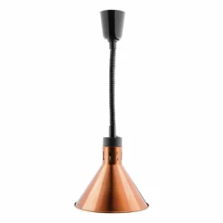 Buffalo ausziehbare konische Wärmelampe, Kupfer, 250W, Kabellänge: 28-152cm