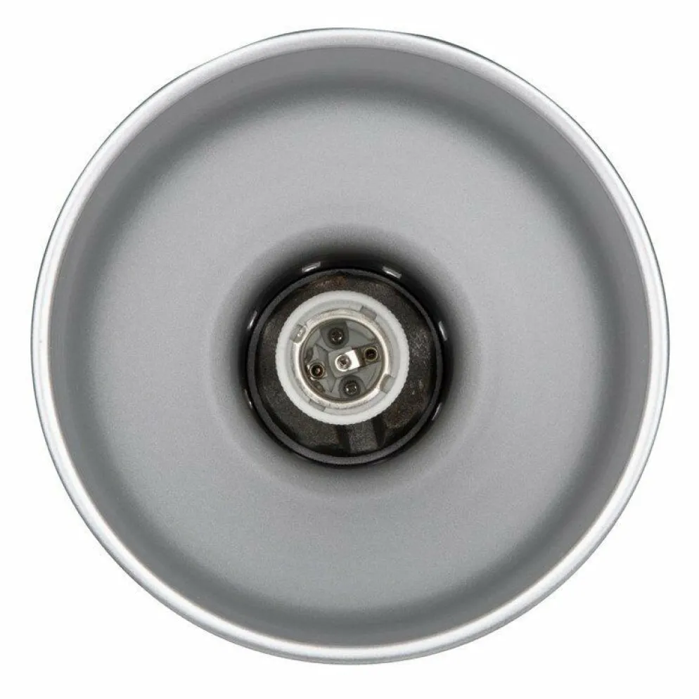Buffalo ausziehbare Wärmelampe mit Silber-Finish, 250W, Kabellänge: 28-152cm